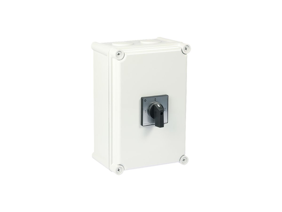 AP-Netzumschalter K&N KG20.T904.STMA 25A 600V 4P 190×280×130mm "1-0-2"