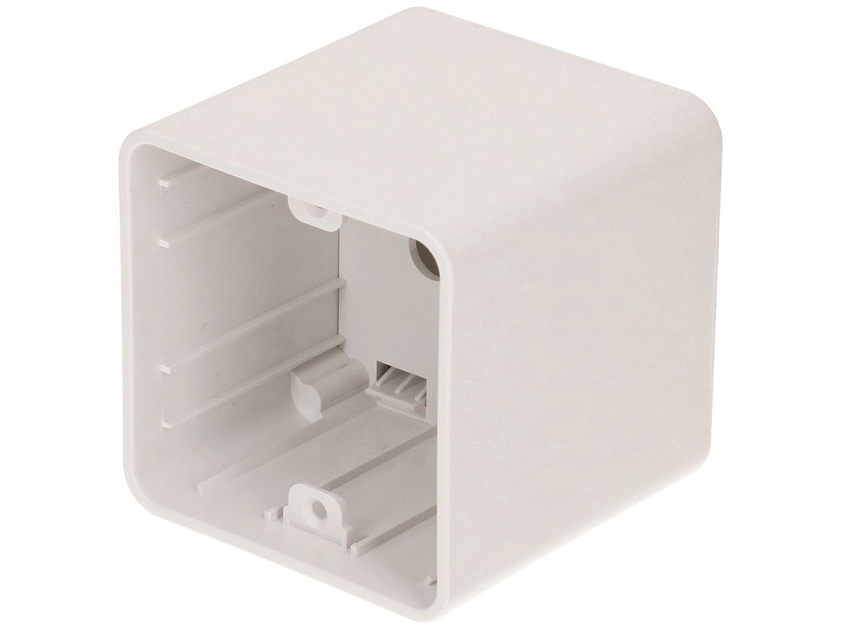 AP-Gehäuse MAX HAURI 1×1 65×65×65mm weiss