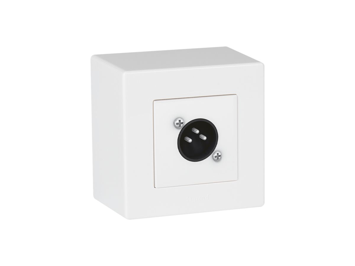 AP-Dose XLR ATO weiss 3L männlich
