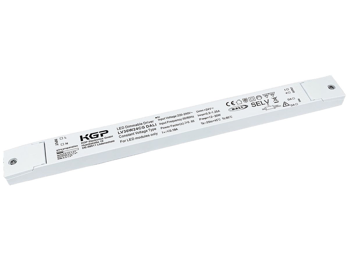 LED-Betriebsgerät DOTLUX CV 12…30W 24V DALI