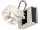 LED-Decken-/Wandleuchte SLV KALU 1, 17W 3000K dimmbar 60° IP20 weiss/schwarz
