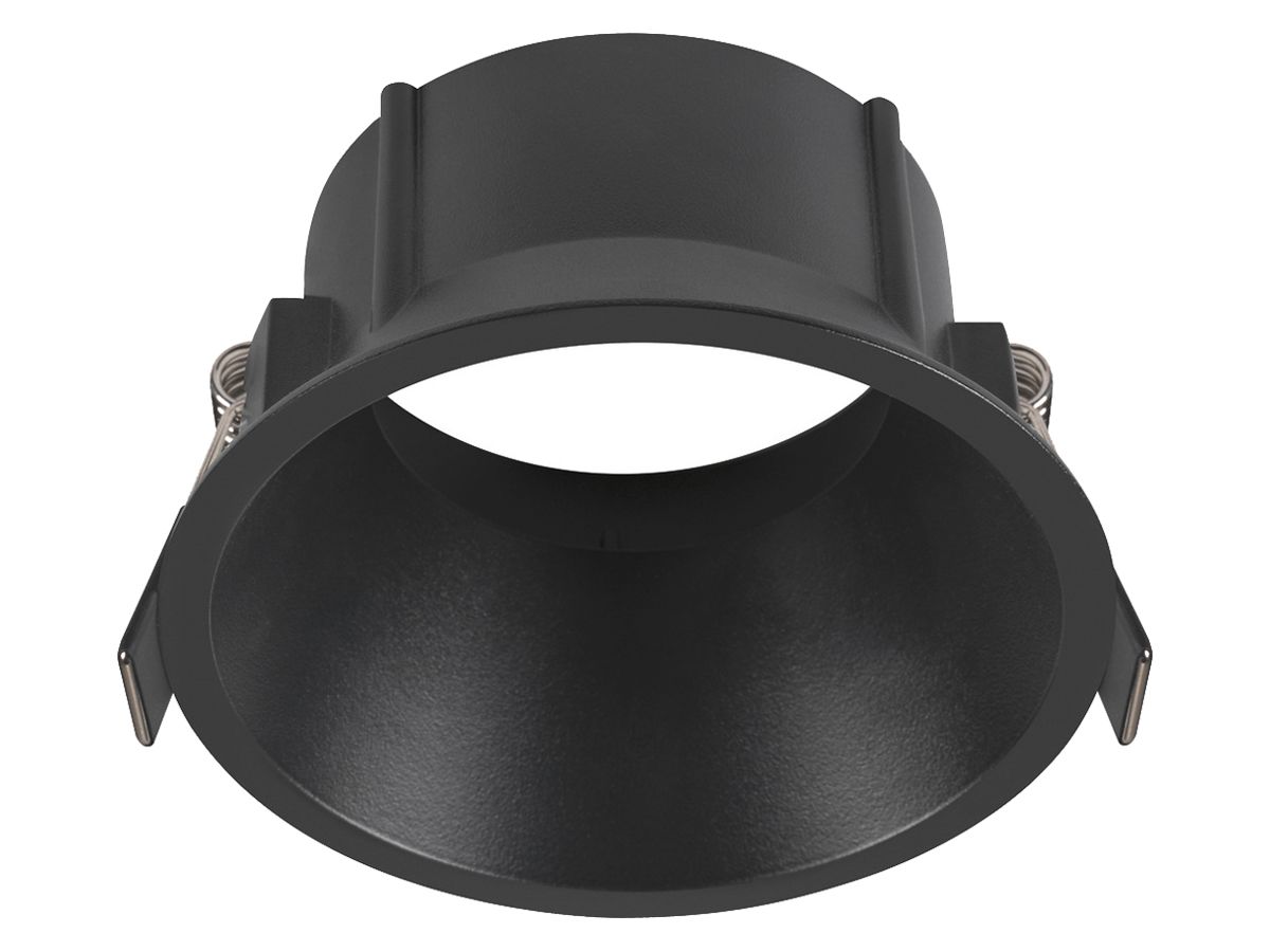 Einbaurahmen SLV NEW TRIA 95 Aluminium Ø103×55mm schwarz