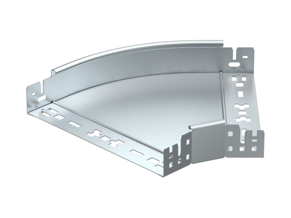 Bogen 45° Bettermann RBM 60×100mm tauchfeuerverzinkt