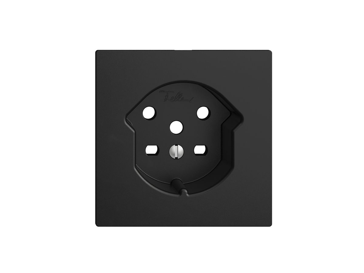 Frontplatte EDIZIOdue T15 schwarz