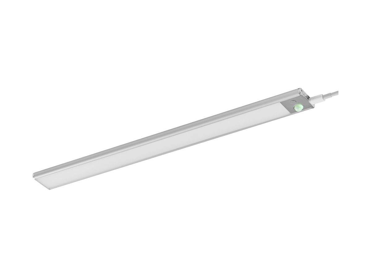LED-Decken-/Wandleuchte LEDVANCE LINEAR FLAT PIR USB 3.2W 200lm 830…865 400mm gu