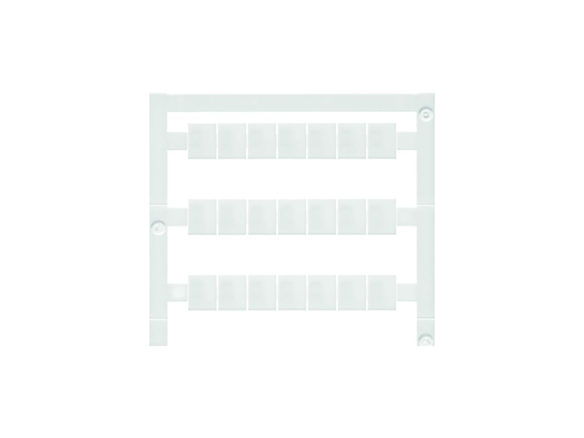 Klemmenmarkierer Weidmüller MultiCard WS 10×8mm PA66 weiss