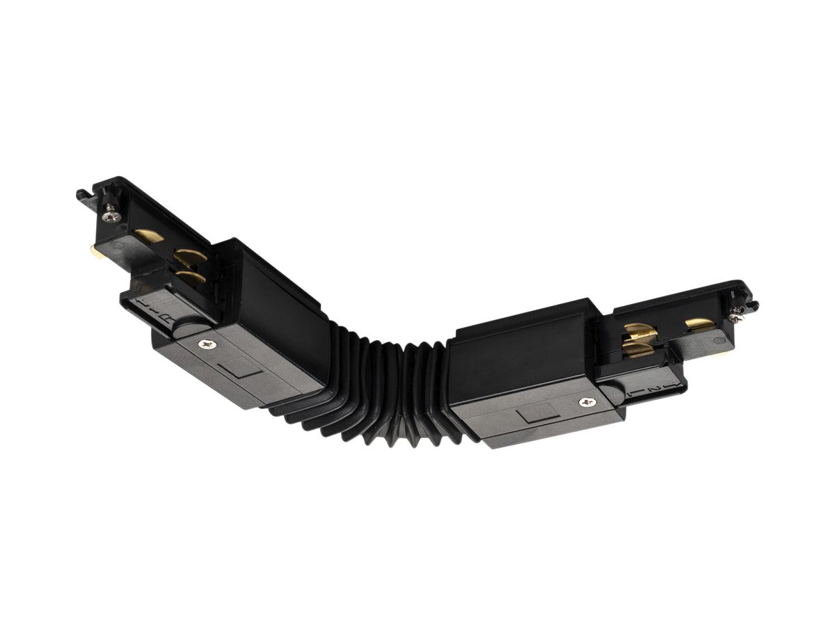 Flex-Verbinder SLV für AP-Stromschiene S-TRACK DALI 3-phasig schwarz