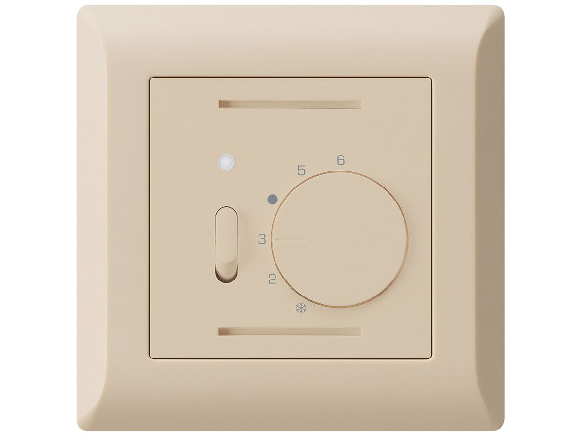 UP-Raumthermostat kallysto.line beige mit Schalter