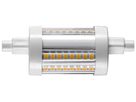 LED-Lampe SLV QT DE12 R7s 9W 1050lm 3000K klar 78mm DIM