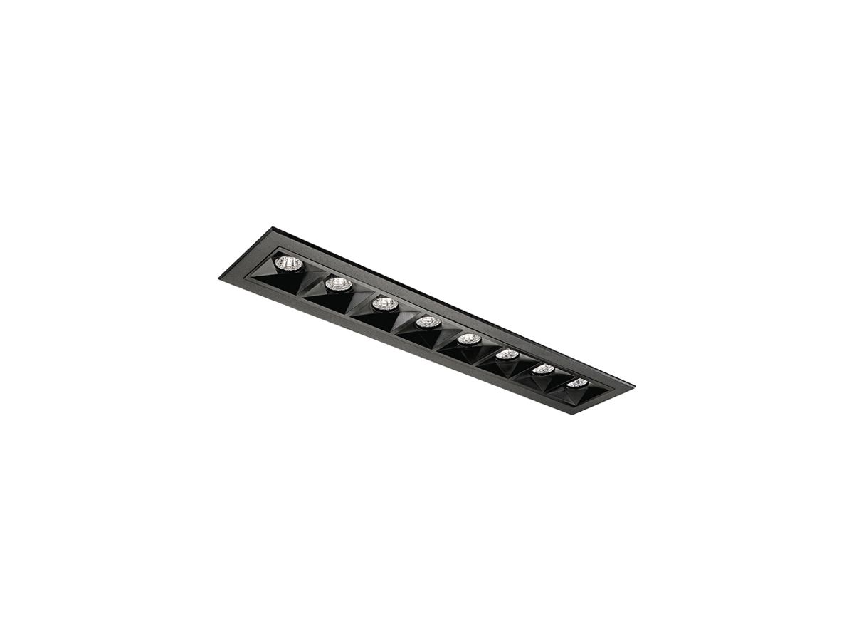 EB-LED-Deckenleuchte SG Inspire 15W 900lm 927 DALI 303×62mm schwarz