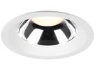 LED-Downlight SLV C 150 20W 2400lm 940 IP54 WB DALI Ø176mm weiss