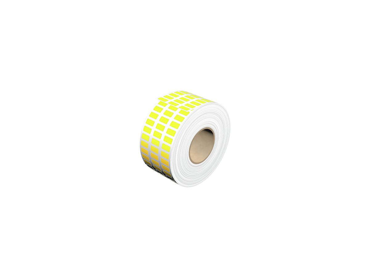 Etikette Weidmüller THM MT30X selbstklebend 12×6mm Polyester gelb