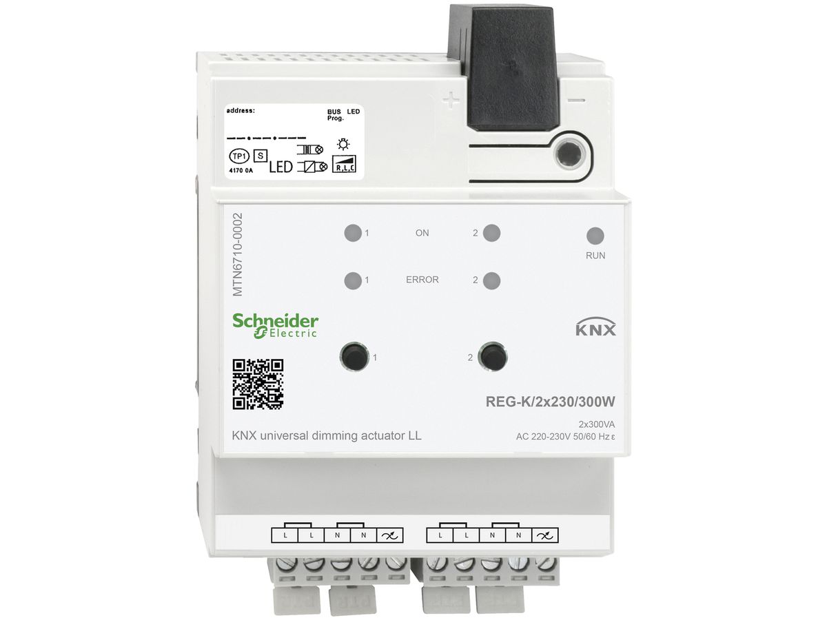 REG-Universal-Dimmaktor KNX Schneider Electric MTN6710-0002