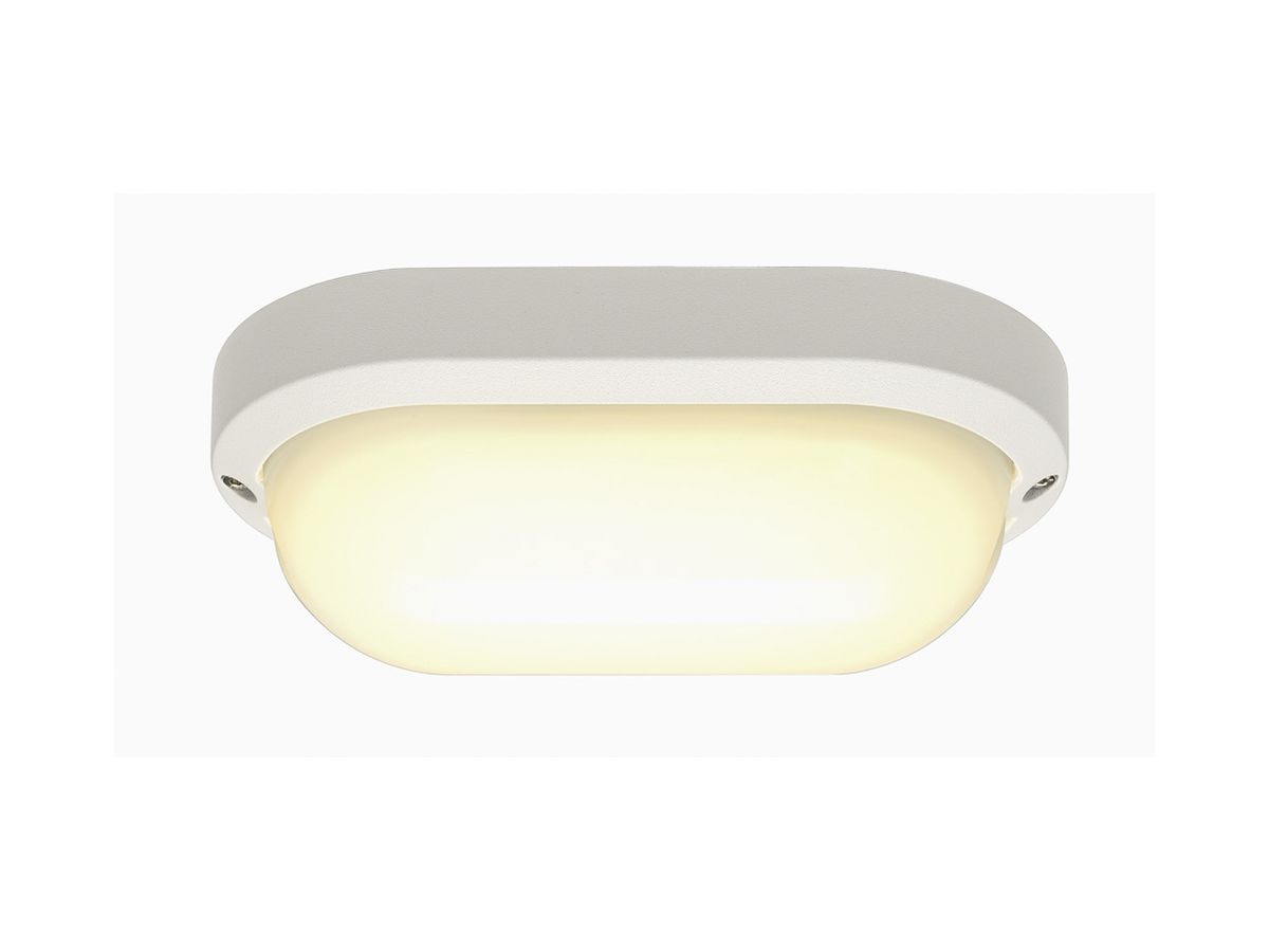 LED-Decken-/Wandleuchte SLV TERANG 2, 11W 680lm 3000K IP44 weiss