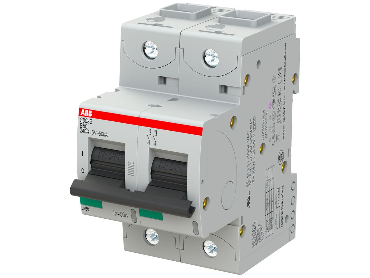 Leitungsschutzschalter ABB S802S-B 50A 50kA