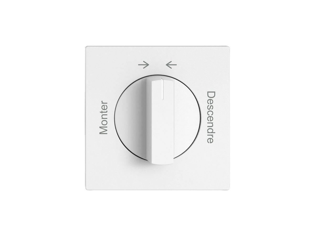 Montageset EDIZIO.liv SNAPFIX® f.Drehschalter m.Griff Mont.→ ← Desc.ws