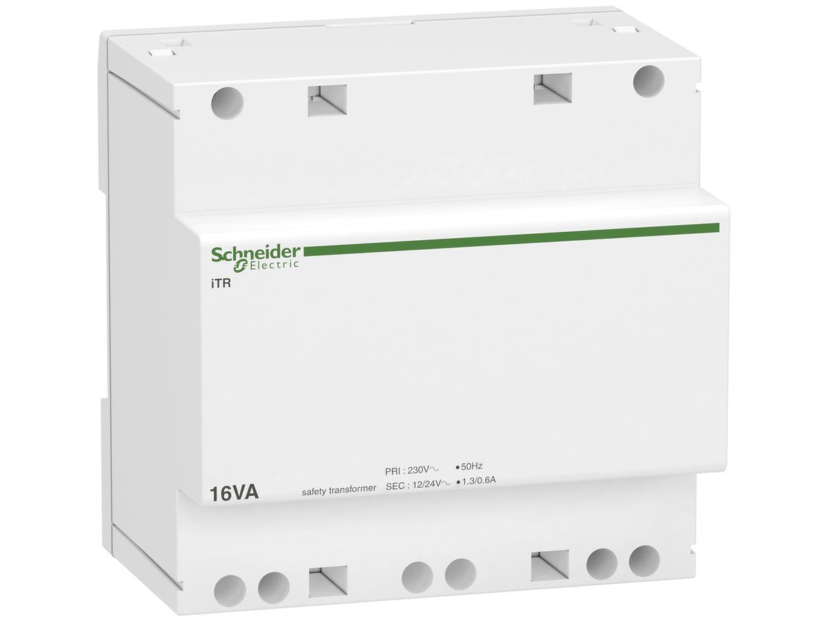 Sicherheitstransformator Schneider Electric 230V/12…24V 16VA