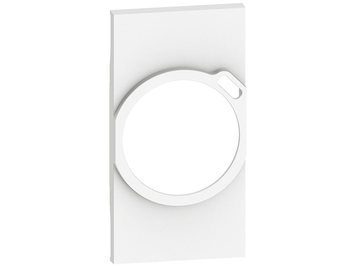 Abdeckung Living Now 2 Module für Steckdose Schuko mit USB weiss