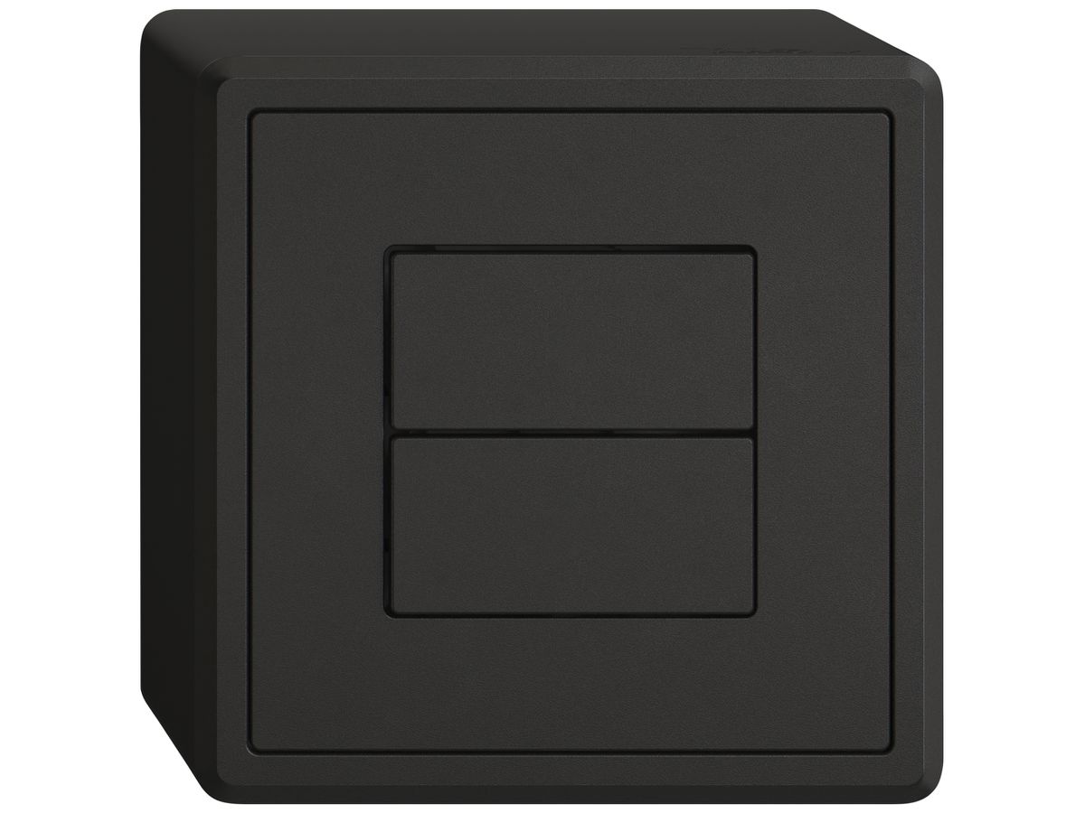 AP-Taster KNX RGB EDIZIO.liv KNX Basic SNAPFIX® 2T 2B LED sz