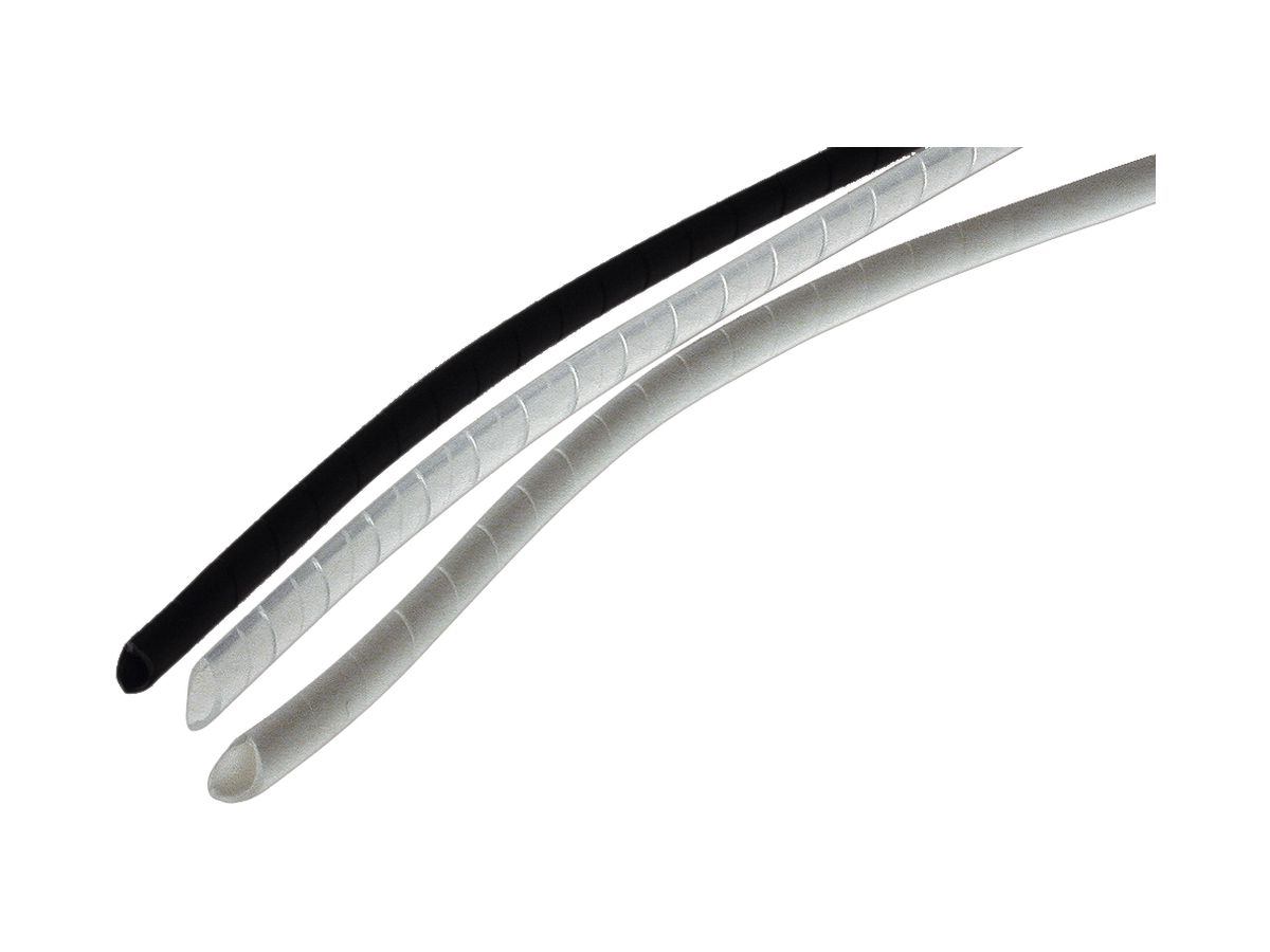 Spiralband 6mm für Kabel 5…20mm weiss