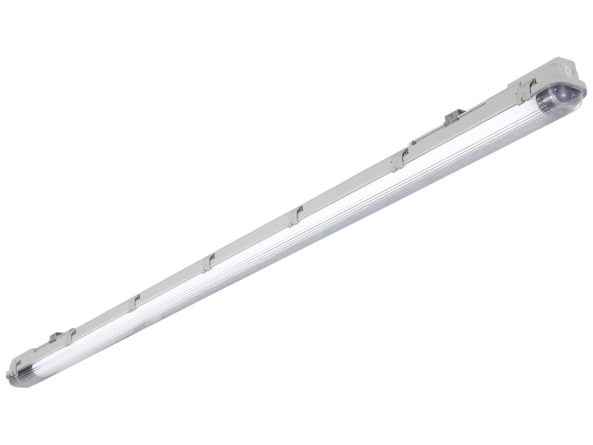 Feuchtraumleuchte Sylvania SYLPROOF G13 1×18W 2300lm 865 IP65 1580×65mm grau