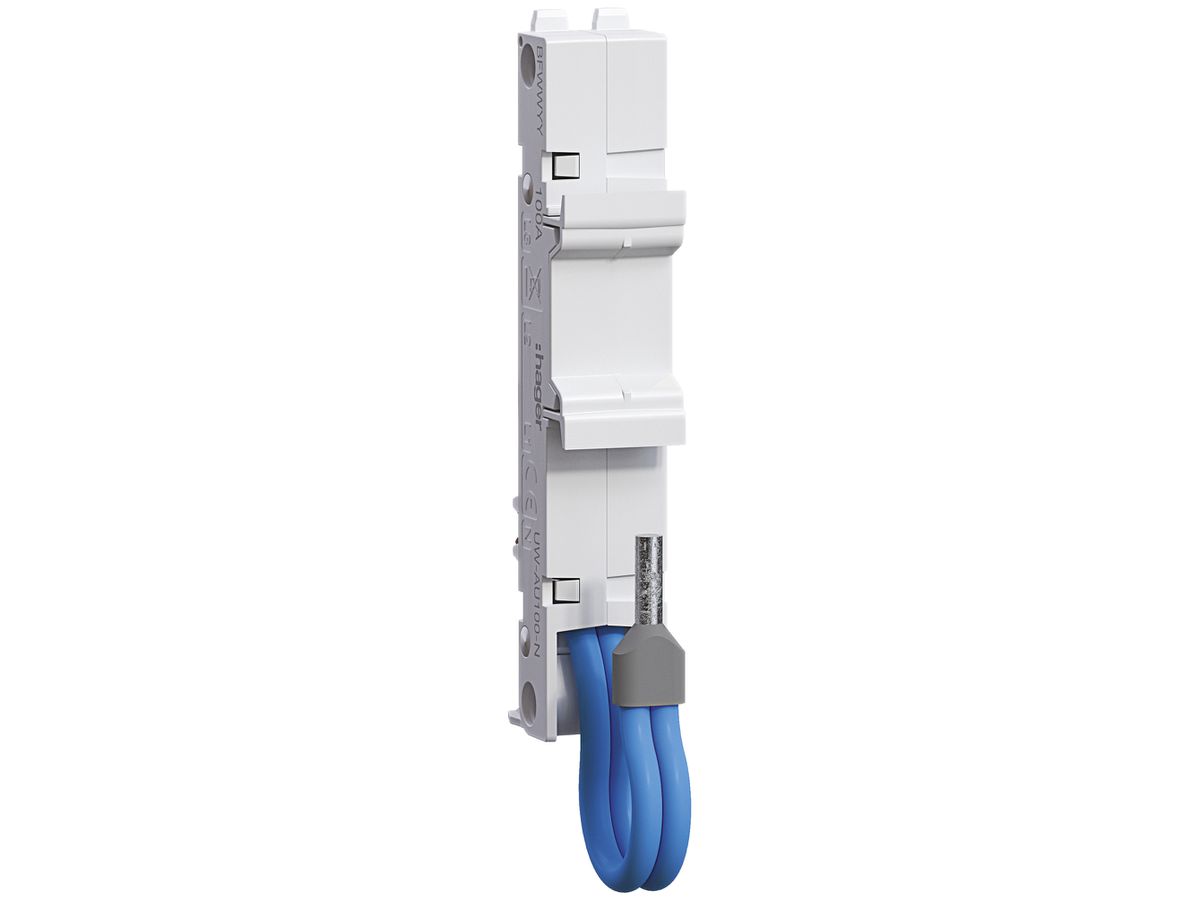 Universaladapter Hager uniway 18mm, 100A, 1P, N
