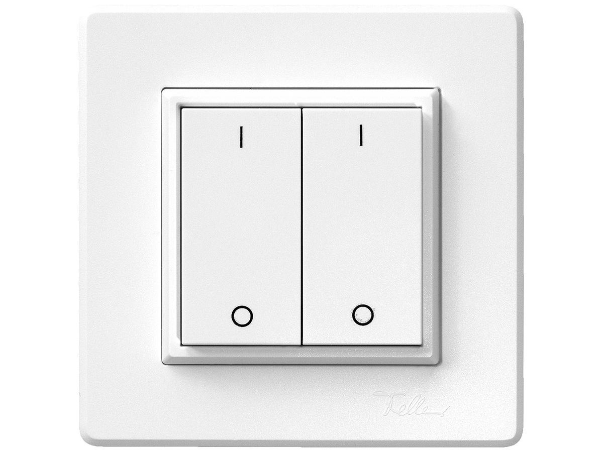 AP-Funktaster ALADIN EnOcean EDIZIO.liv 4K/2T I/O batterielos weiss