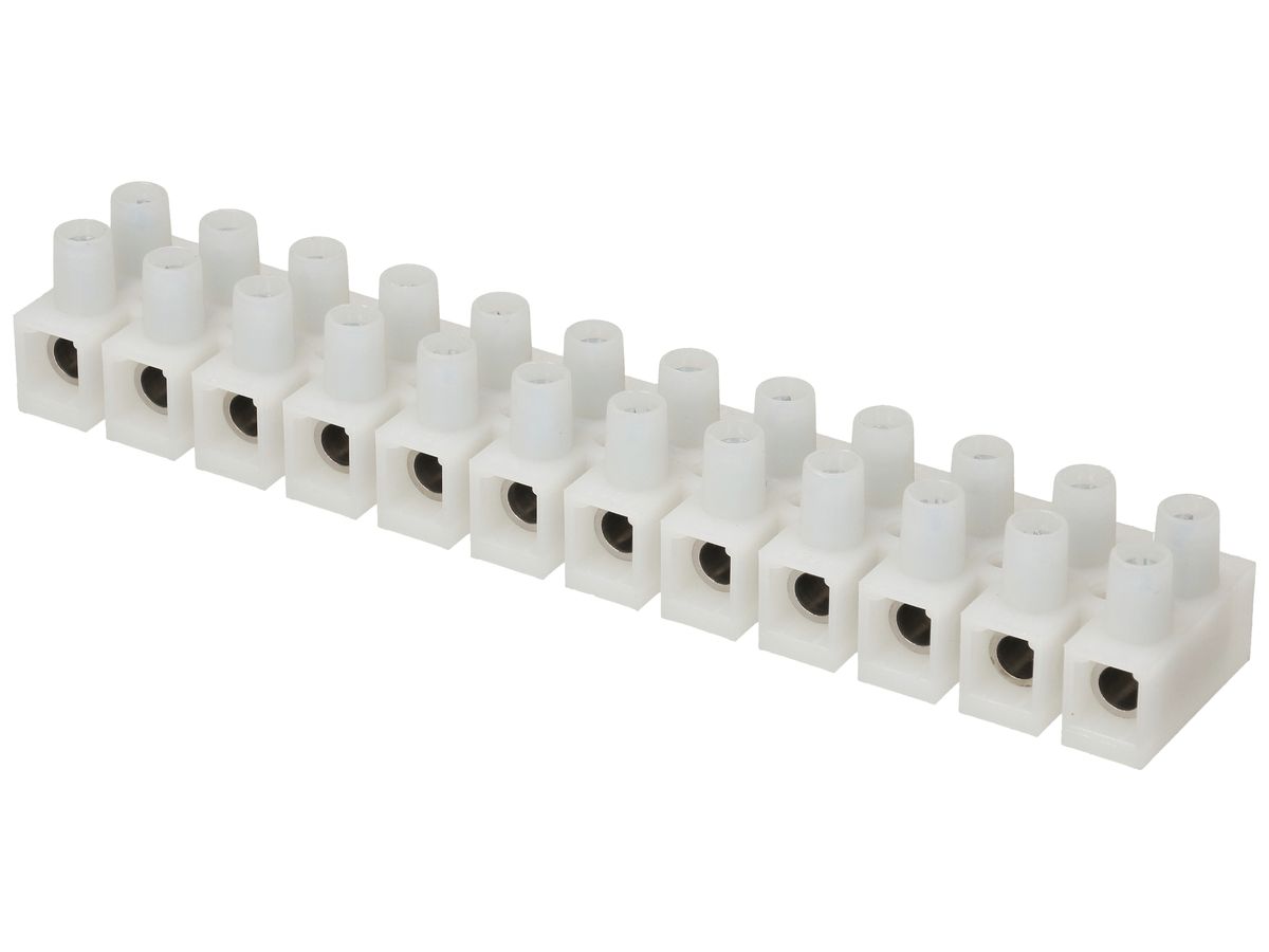 Klemmenleiste Adels-Contact 12P 4…16mm² 76A 500V weiss