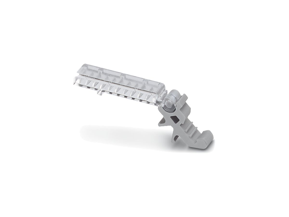 Bezeichnungsschild Nut 60°, Etikette 24×4mm