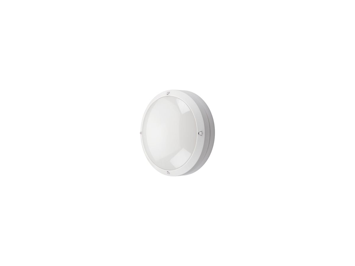 LED-Anbauleuchte SG Canto 14W 1400lm 830 IP65 DIM Ø325mm weiss