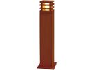 Standleuchte SLV RUSTY SQUARE 70, E27 11W IP55 Eisen gerostet