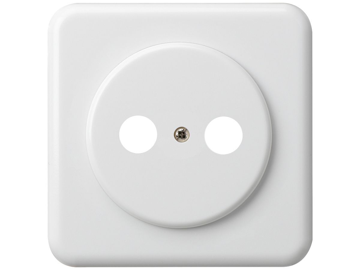 UP-Frontset basico für TV-R weiss Ø58mm