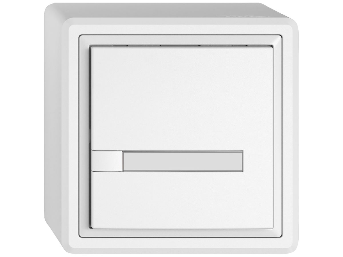 AP-KNX-Taster RGB EDIZIO.liv SNAPFIX® Temperaturfüh.o.LED Pap.1×T 1-Tbed.ws