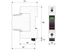 Überspannungsableiter  Citel DAC50VGS-10-275, Typ 2+3, 1-polig