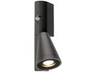 Wandleuchte SLV T-TUBE PIR GU10 1×10W IP44 DIM 283×180mm schwarz