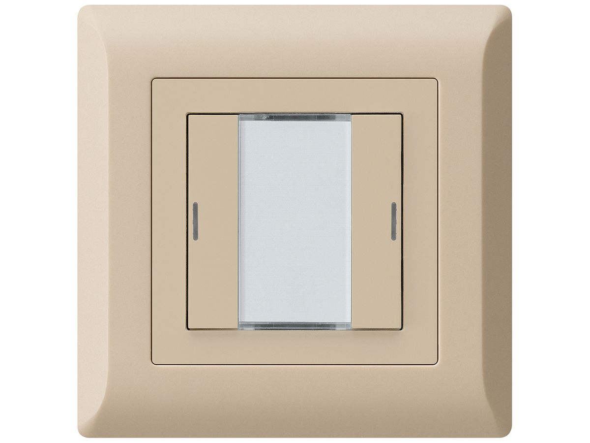 UP-Taster kallysto.line KNX 2×RGB LED s/e-link beige