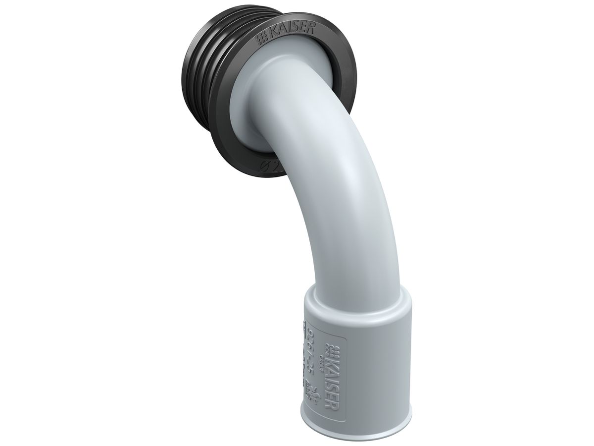 Übergangsstück Kaiser 90° Ø20mm für Hohlwand