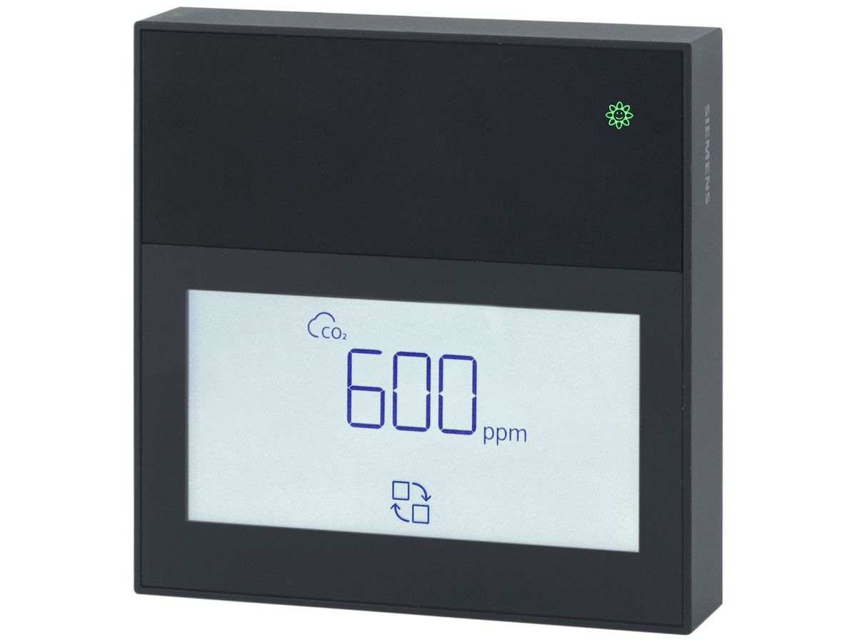 AP-Multisensor Siemens QPA2260D/BK CO2/TVOC Display schwarz