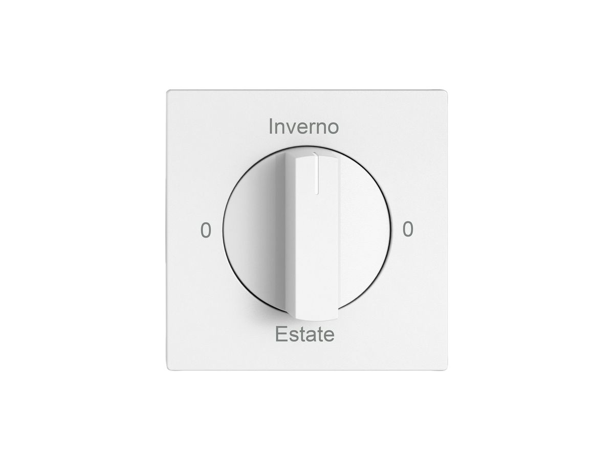 Montageset EDIZIO.liv SNAPFIX® f.Drehschalter m.Griff 0-Inverno-0-Estate ws