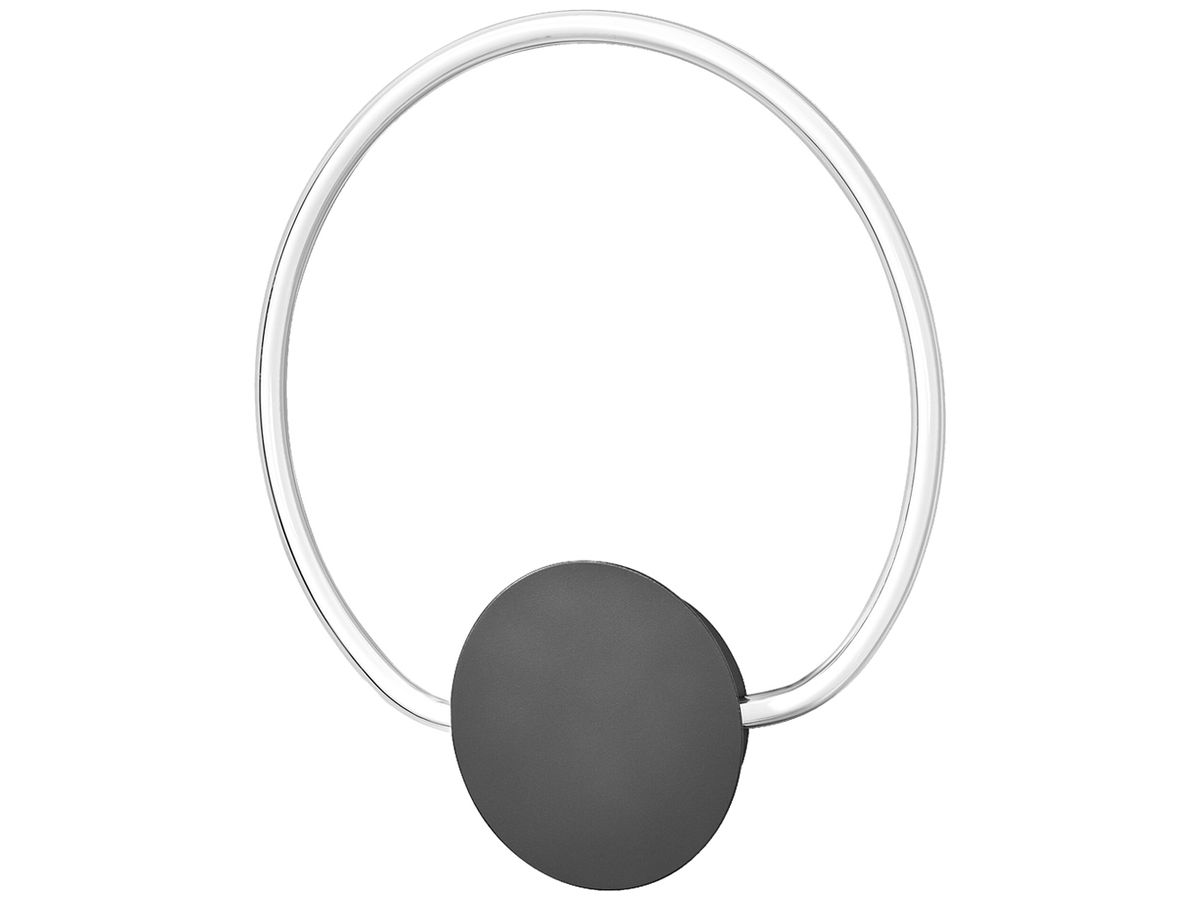 LED-Wandleuchte LEDVANCE Decor Aura 10W 800lm 830 367×39×419mm grau