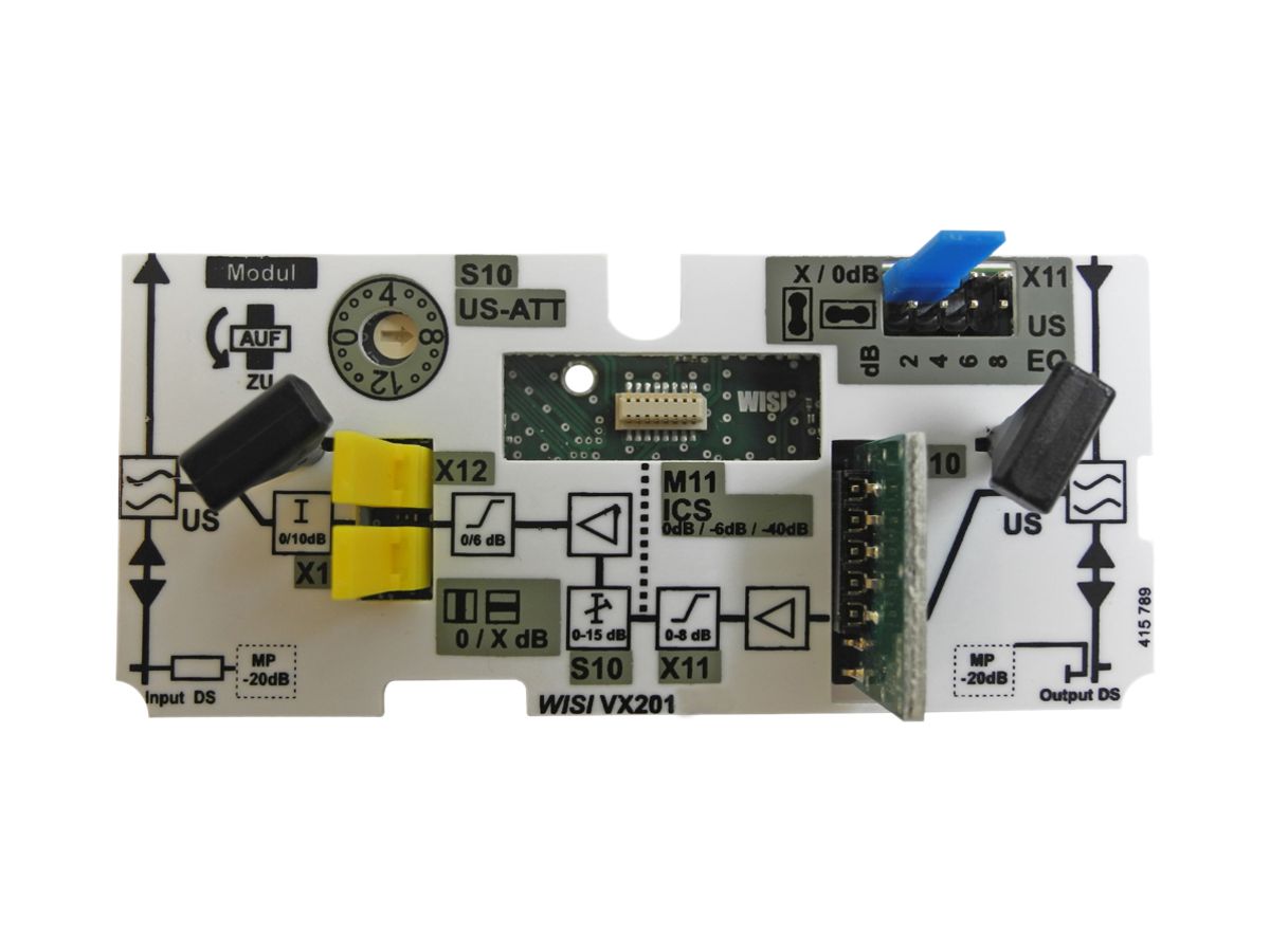 Rückwegmodul WISI VX201 204MHz zu HA-Verstärker BK