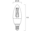 LED-Lampe Sylvania ToLEDo Retro E14 4.9W 470lm 2000…6500K