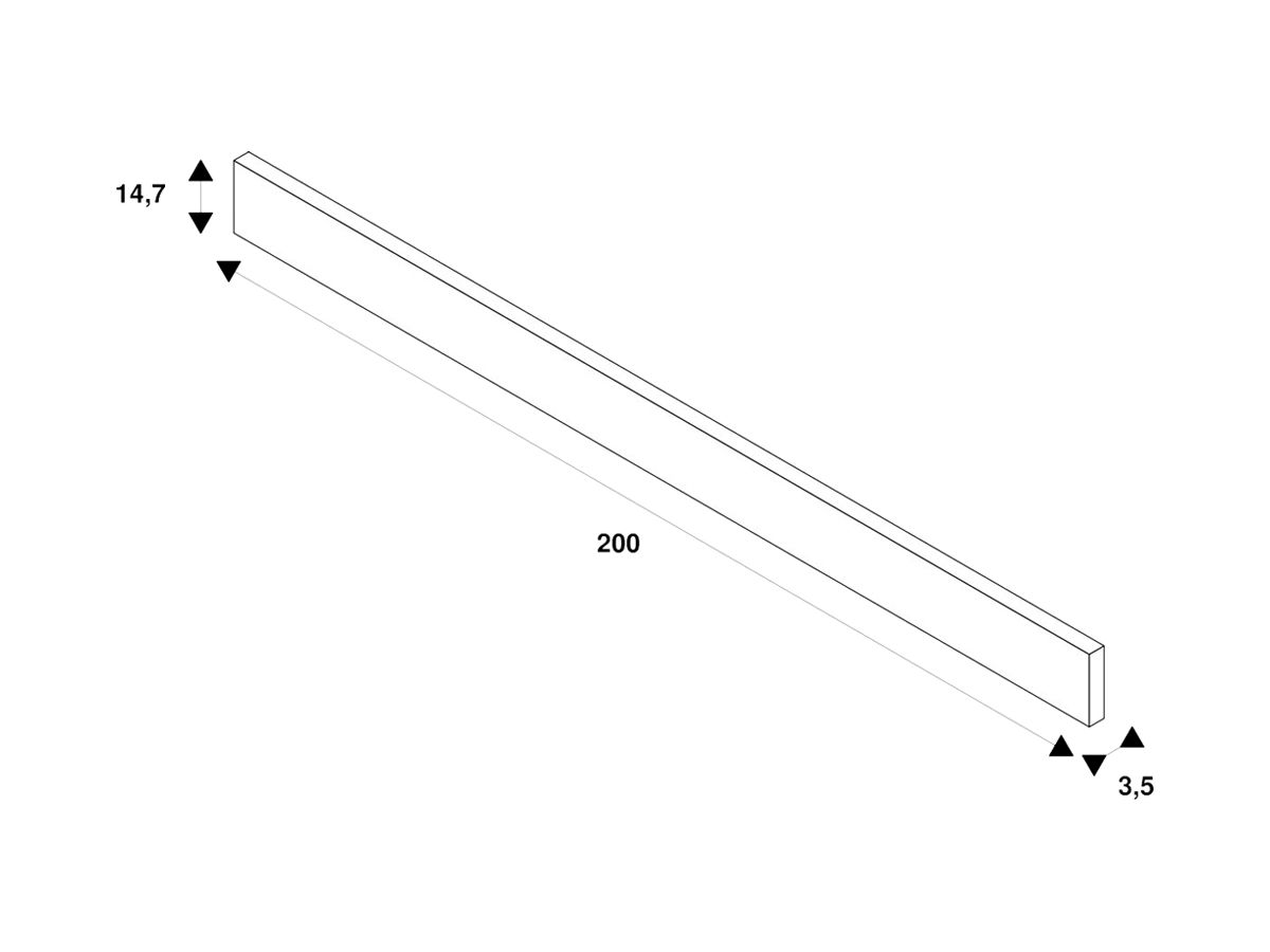 Leuchten-Set SLV PURI 2.0 GU10 1×6W DIM AD1PH weiss 3 Stk