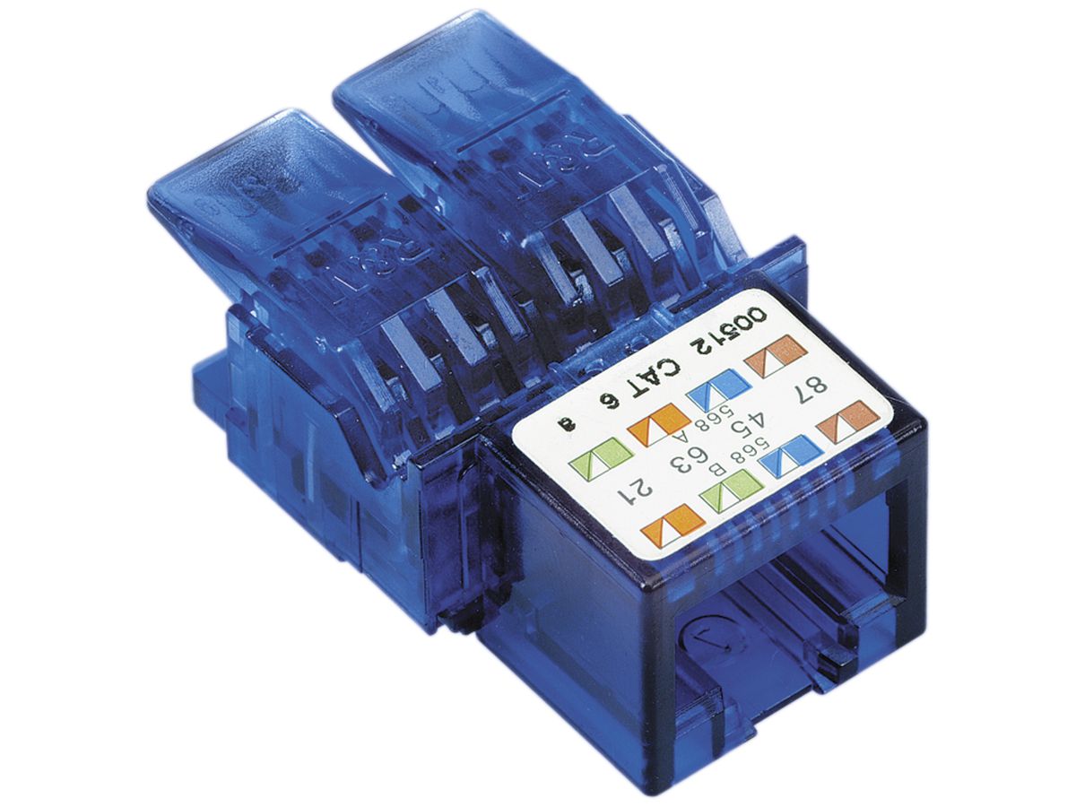 Anschlussmodul R&M freenet 1×RJ45/u Kat.6, ohne Adapterplatte