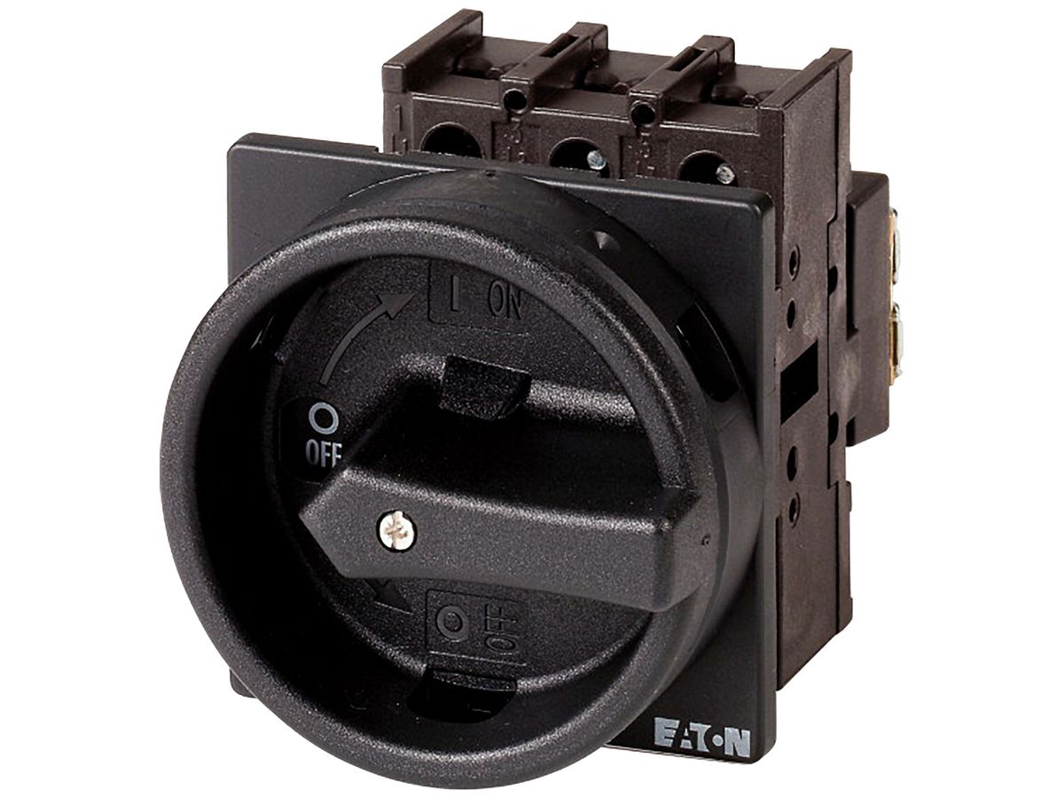 EB-Lasttrennschal.Eaton P1-32/EA/SVB-SW/N/HI11 4P 32A 690V 1NC 1NO IP65 schwarz