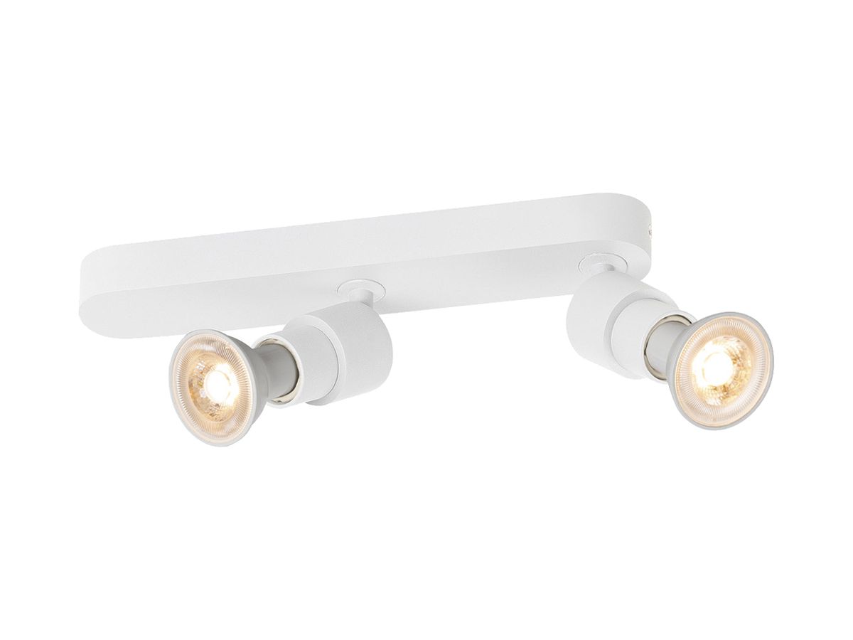 Spot SLV PURI 2.0 Basic CW GU10 2×6W DIM 258×42×96mm weiss