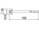 Bolzenanker BET BZ3 M10×155mm (35…95mm) Stahl