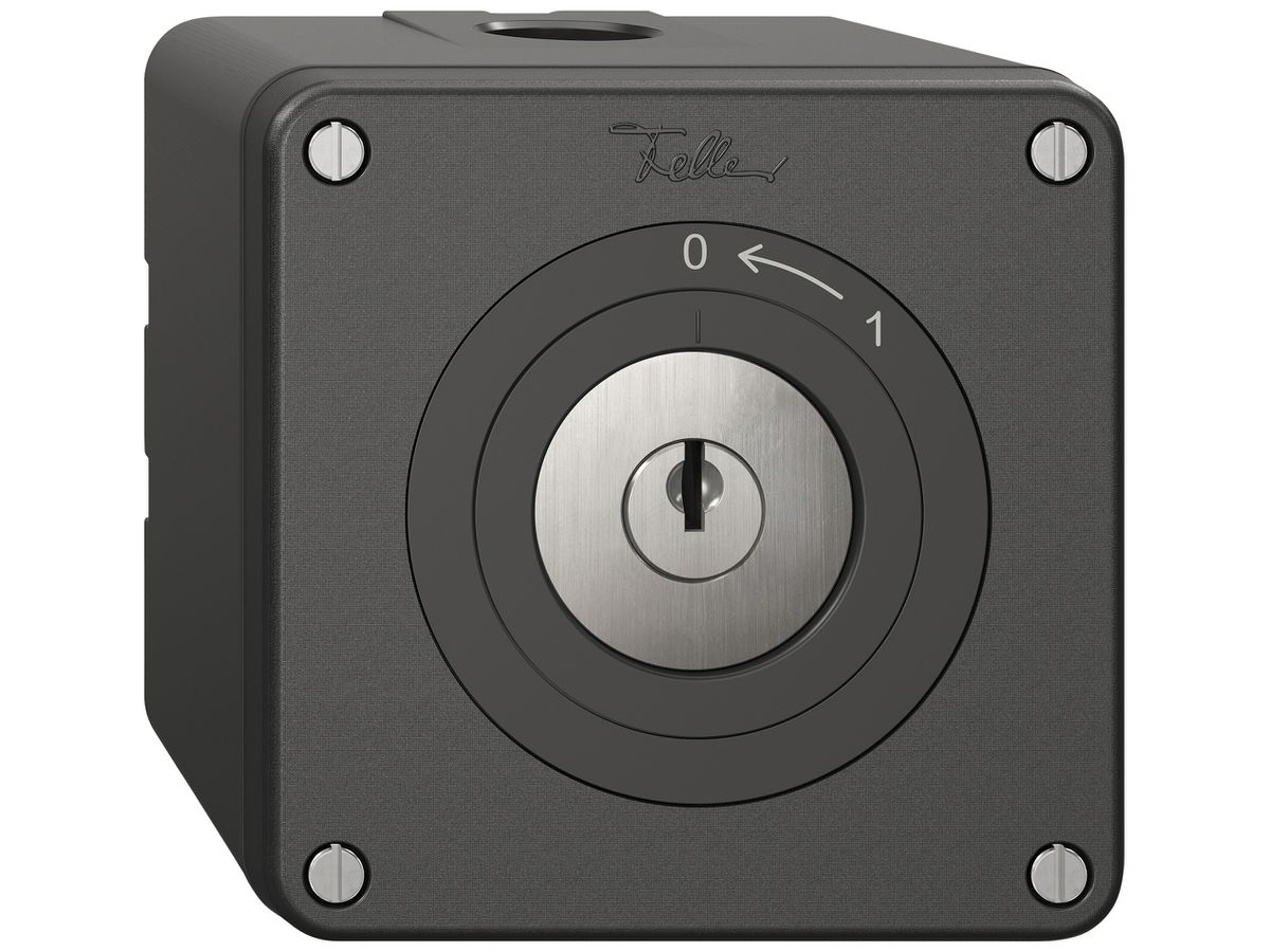 AP-Schlüsselschwenktaster NEVO SNAPFIX® 1P 1NO 16A 400V 0<-1 sz
