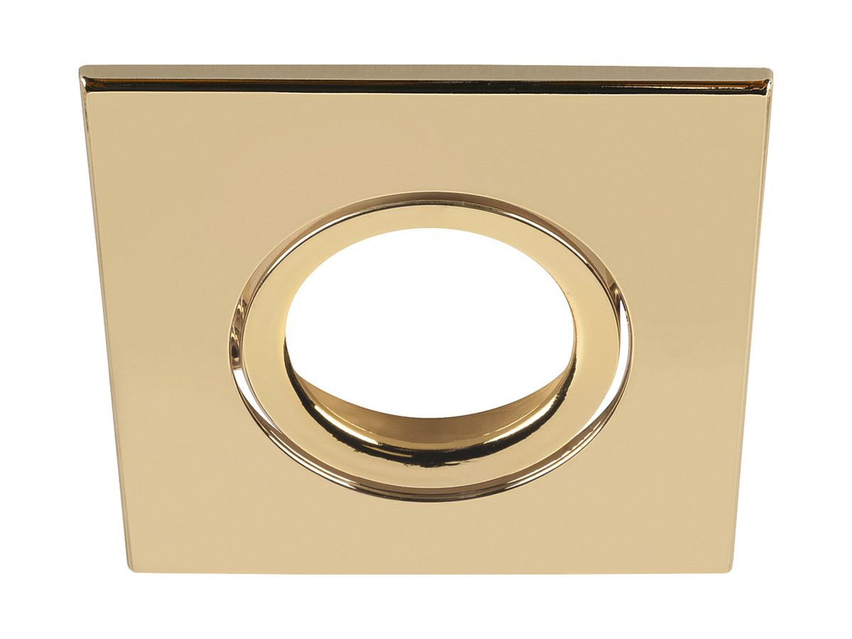 Abdeckring SLV UNIVERSAL IP20 Kunststoff 88×88×3.5mm Gold