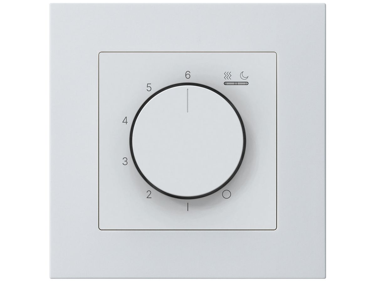 UP-Raumthermostat kallysto.pro An/Aus 230VAC 4A 94×94mm weiss